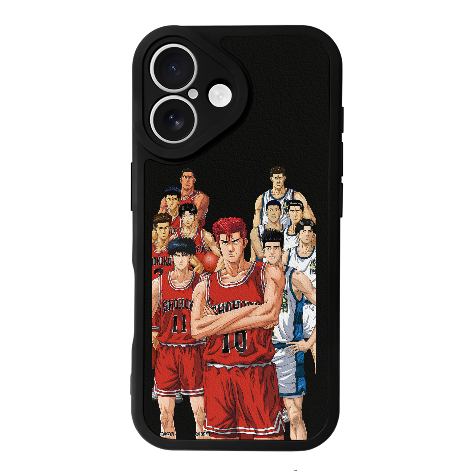 （画像用） SLAM DUNK／スラムダンク 【iPhone 16シリーズ対応】シリコンスマホケース（レザー調） 材質：シリコン